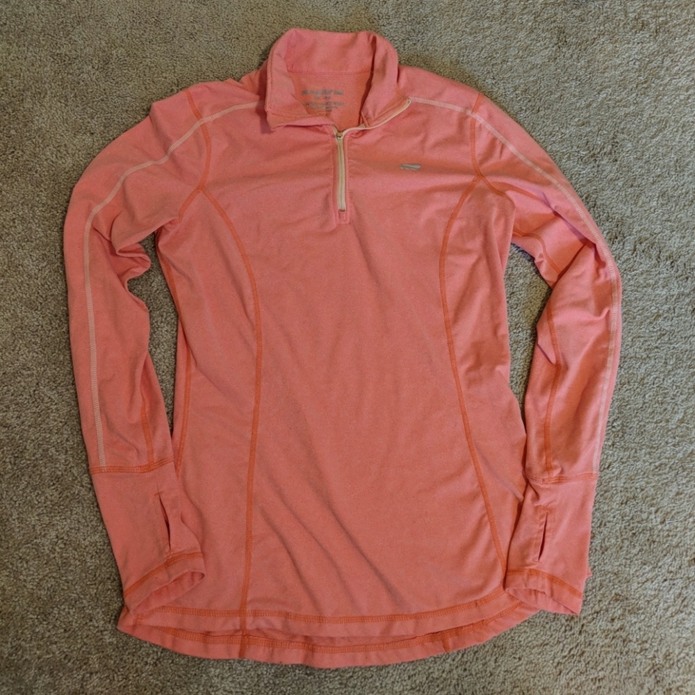Athletic half zip